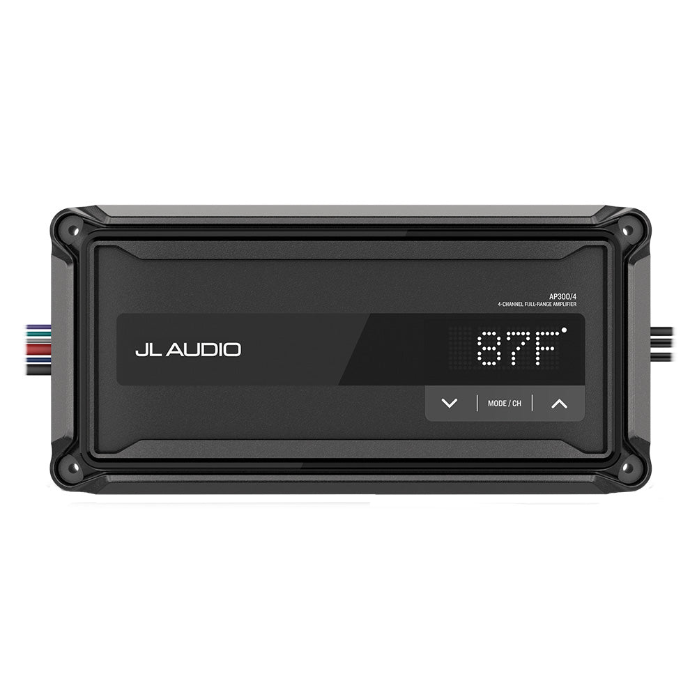 JL Audio AP 4 Channel Compact Marine Amplifier - AP300/4 [010 - 03429 - 00] - Houseboatparts.com