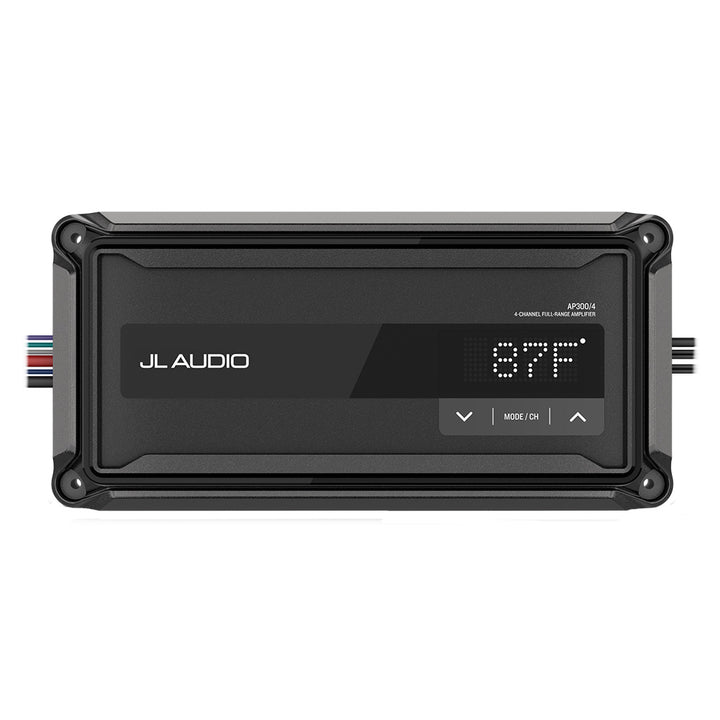 JL Audio AP 4 Channel Compact Marine Amplifier - AP300/4 [010 - 03429 - 00] - Houseboatparts.com
