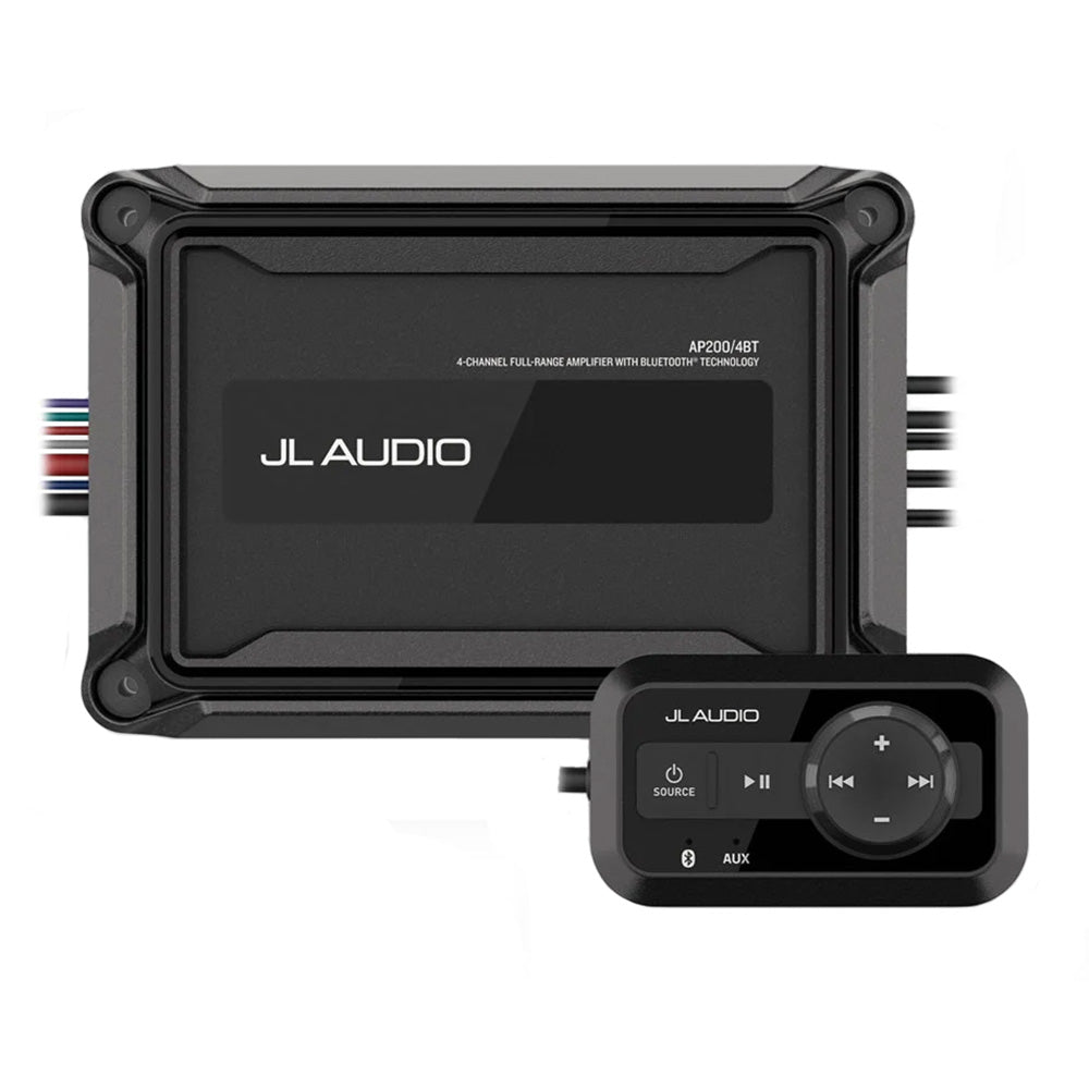 JL Audio AP 4 Channel Compact Marine Amplifier w/Bluetooth - AP200/4BT [010 - 03431 - 00] - Houseboatparts.com