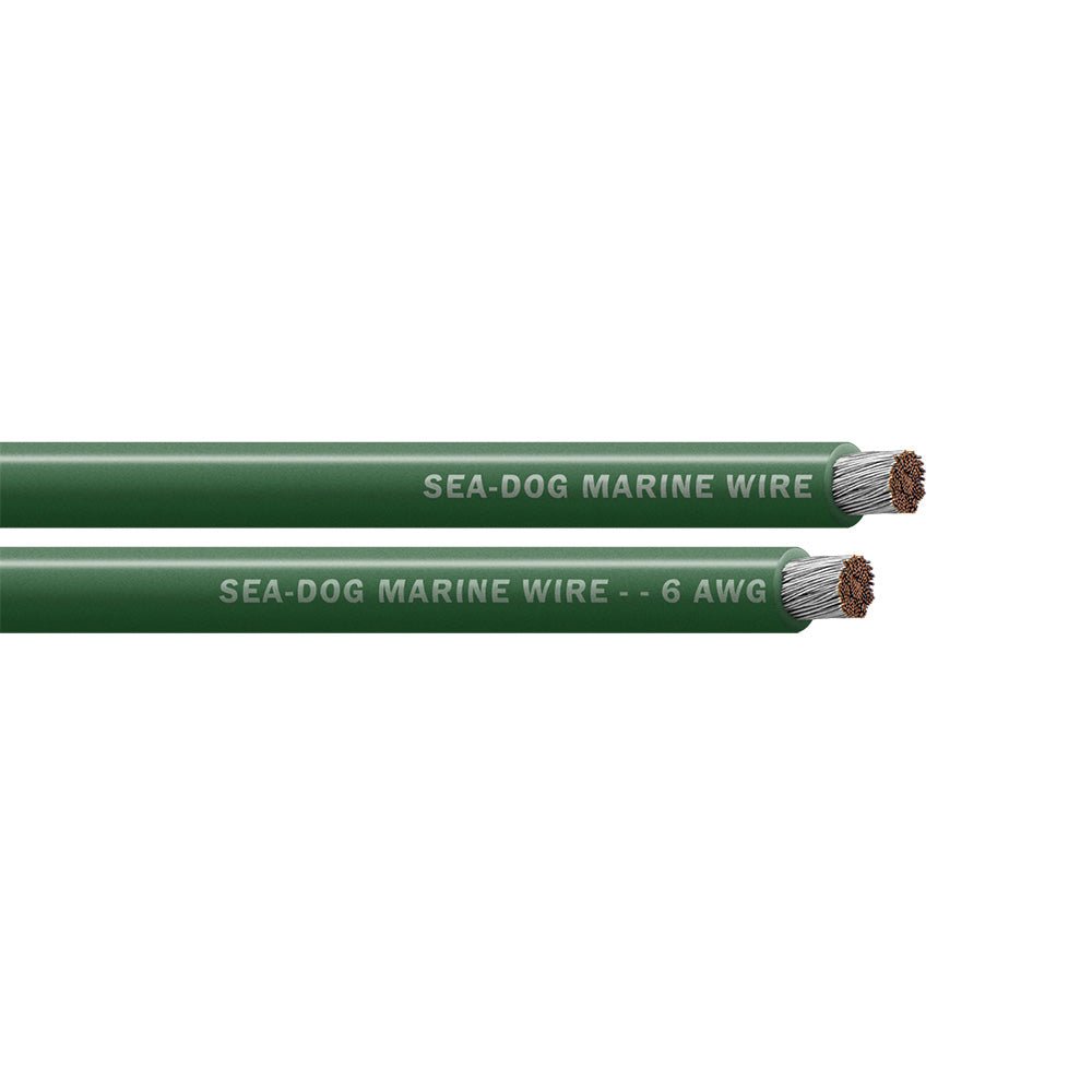 Sea Dog 6 AWG Green Battery Cable - 250' [8006044] - Houseboatparts.com