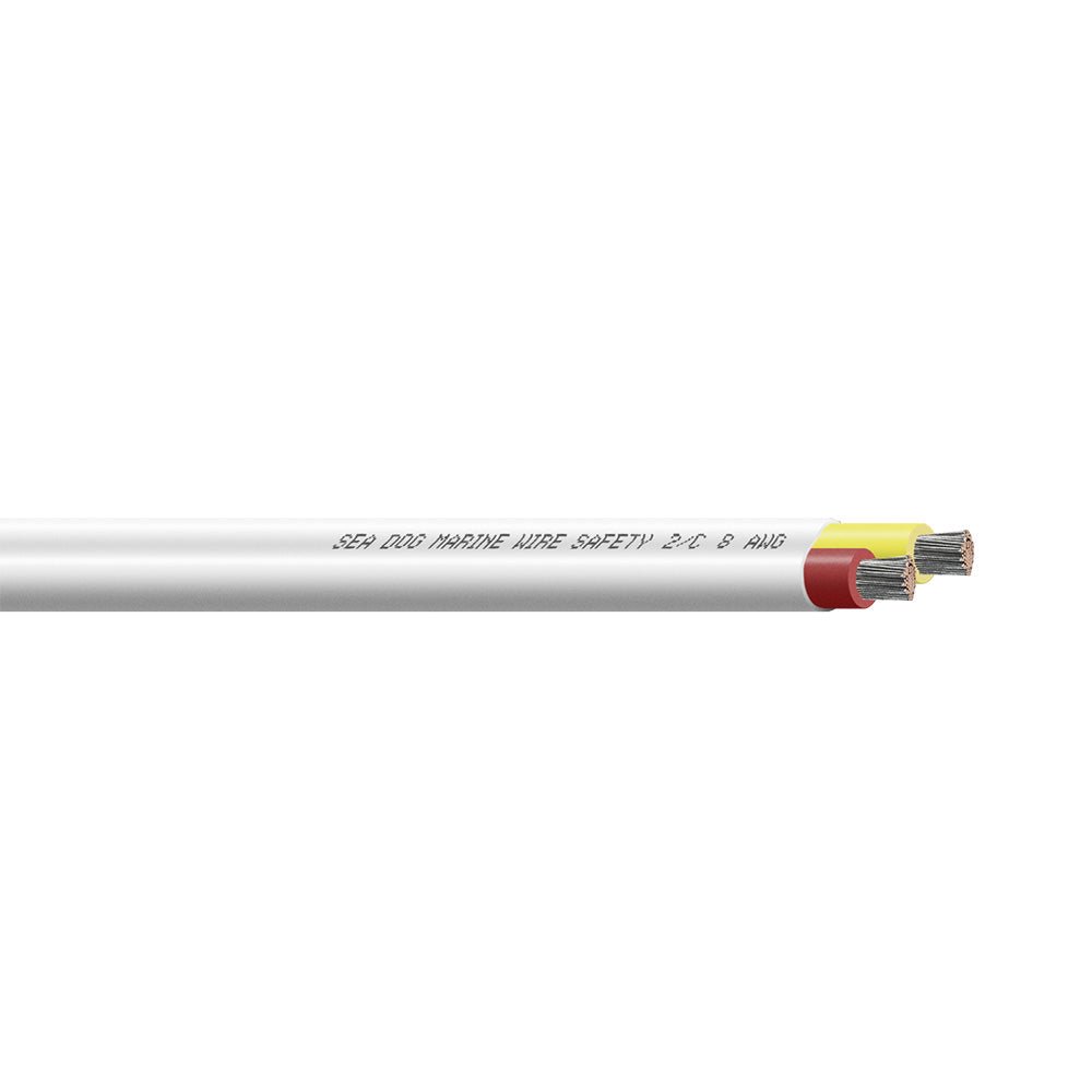 Sea - Dog 8/2 AWG Flat Duplex Safety Wire Red/Yellow - 500' [8008227] - Houseboatparts.com