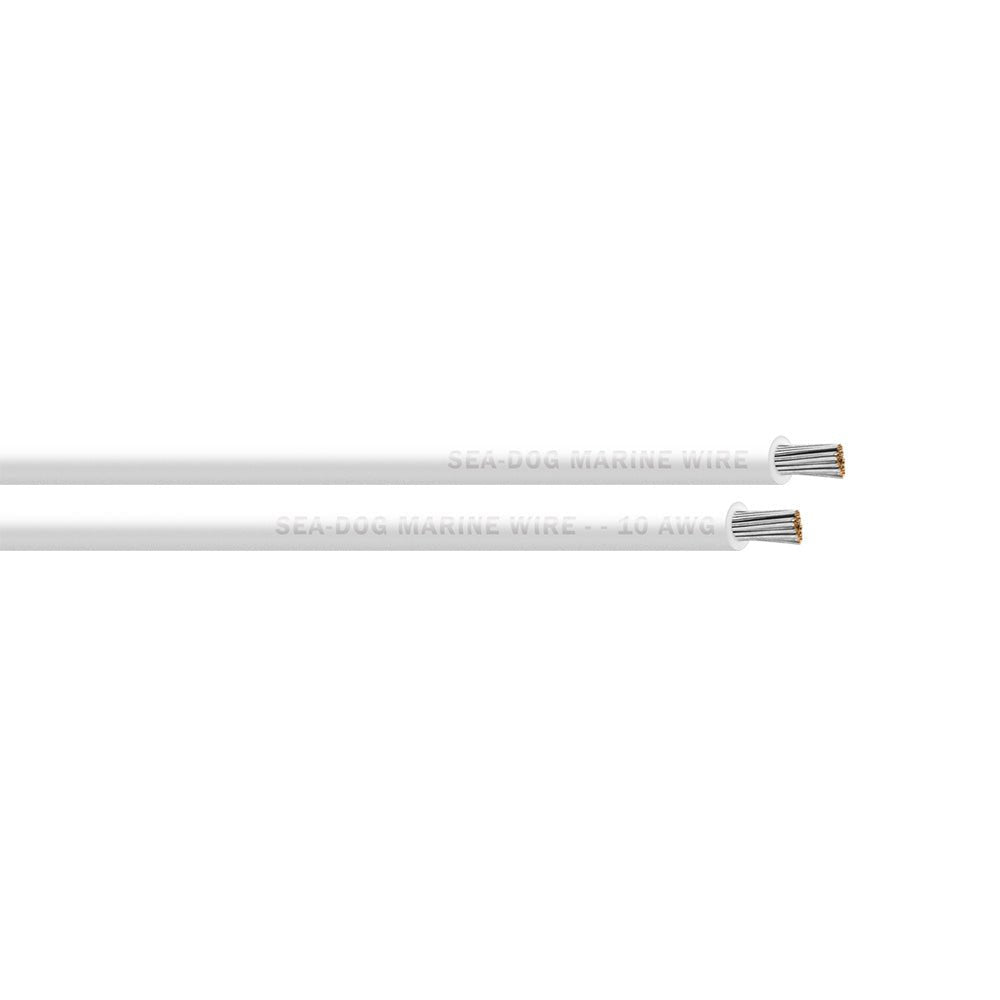 Sea - Dog 10 AWG White Primary Wire - 500' [8010057] - Houseboatparts.com
