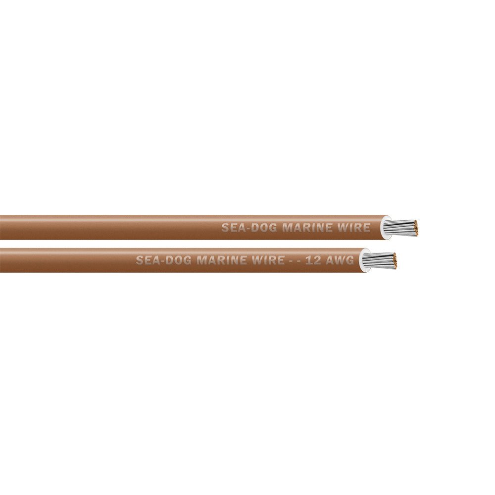 Sea - Dog 12 AWG Tan Primary Wire - 250' [8012124] - Houseboatparts.com