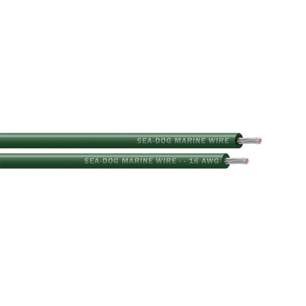 Sea - Dog 16 AWG Green Primary Wire - 500' [8016047] - Houseboatparts.com