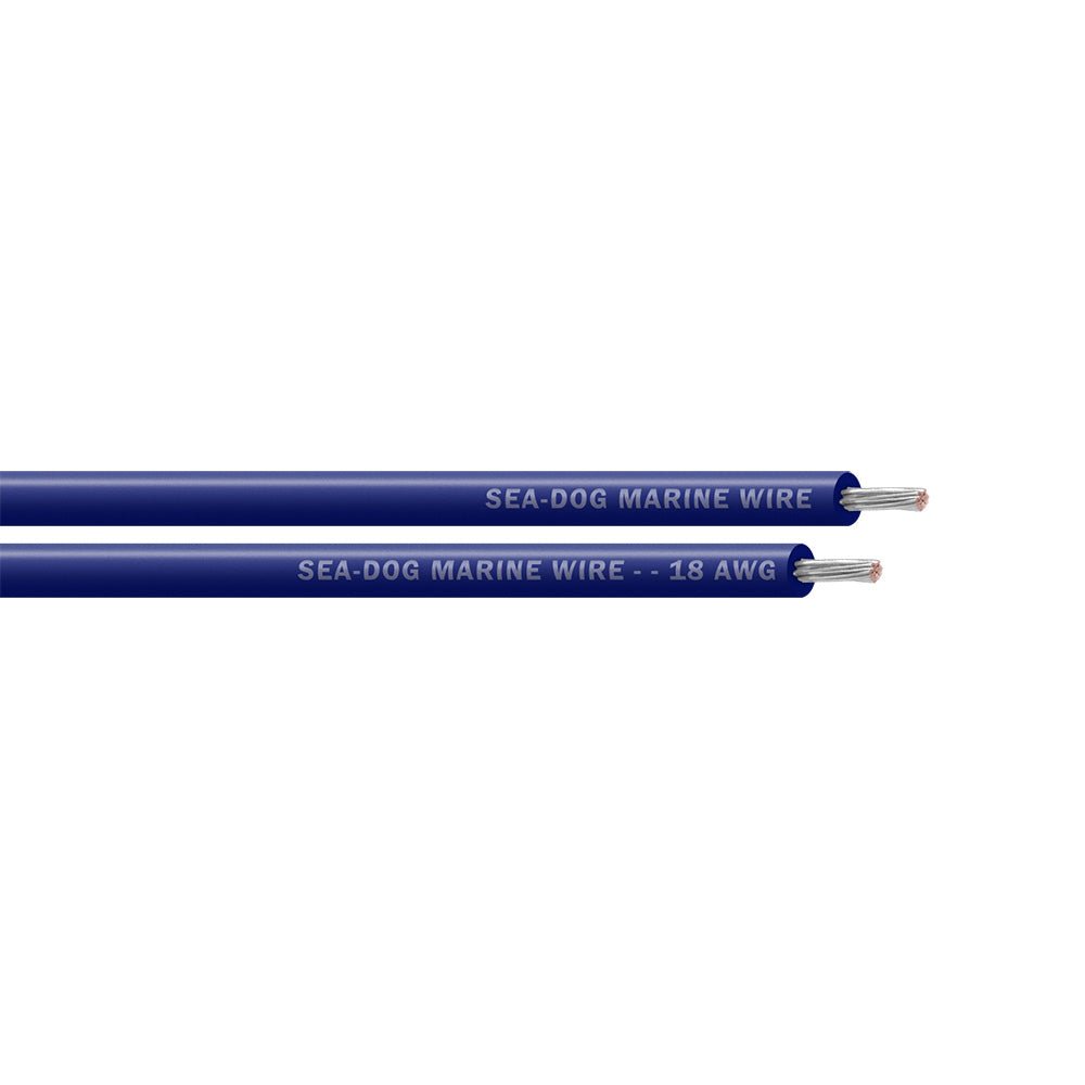 Sea - Dog 18 AWG Dark Blue Primary Wire - 500' [8018067] - Houseboatparts.com