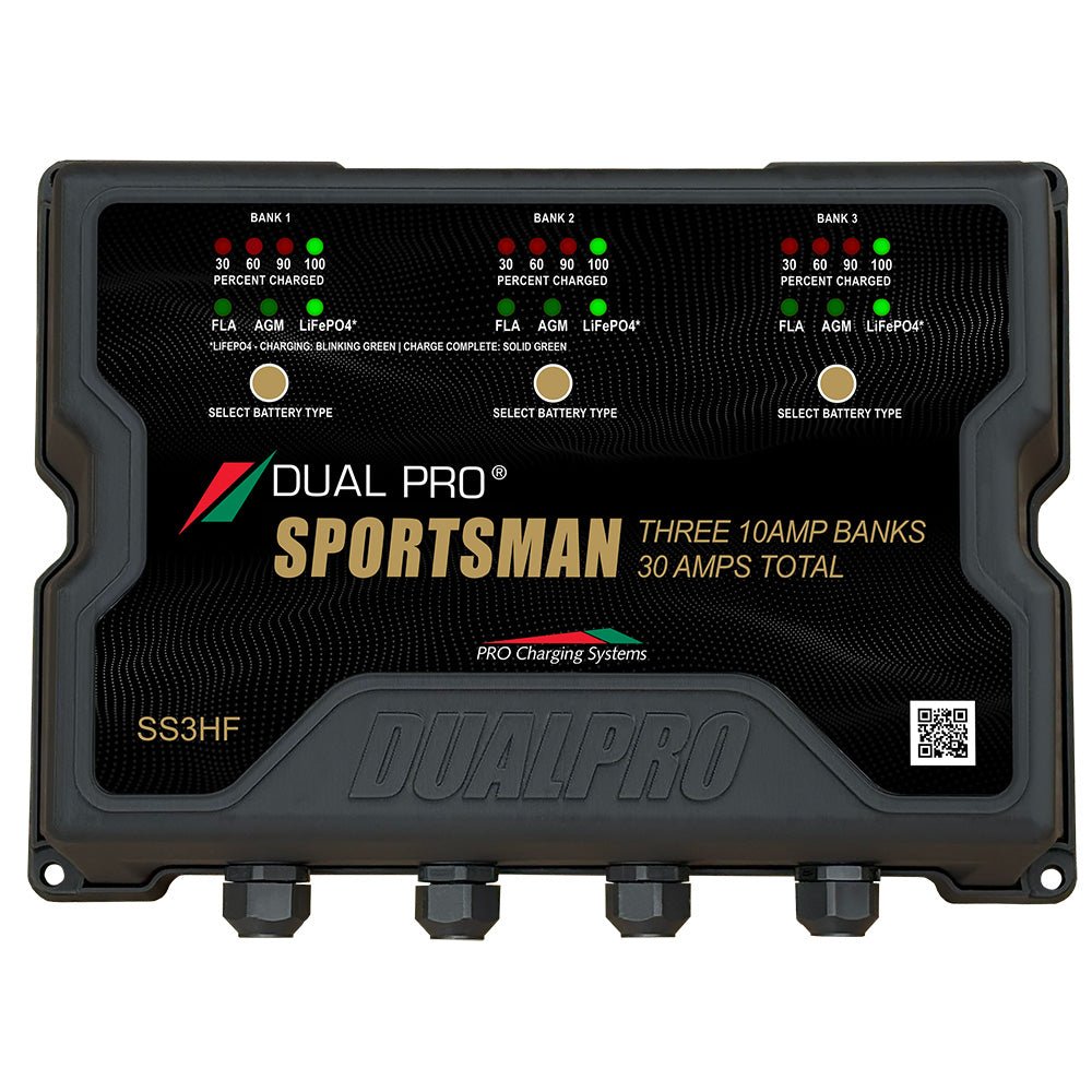 Dual Pro Sportsman Series HF Battery Charter - 30 Amp - 3 Bank [SS3HF] - Houseboatparts.com