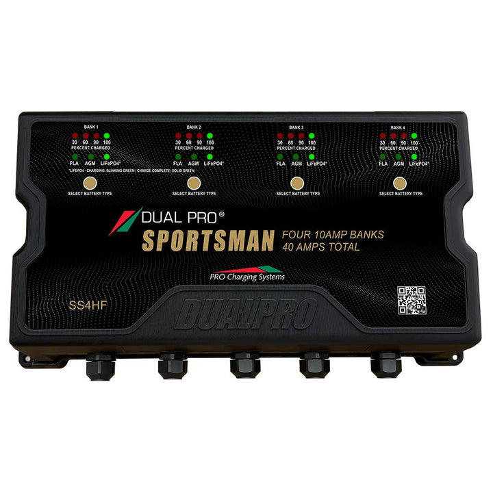 Dual Pro Sportsman HF (High Frequency) Battery Charger 40A - 4 Bank [SS4HF] - Houseboatparts.com