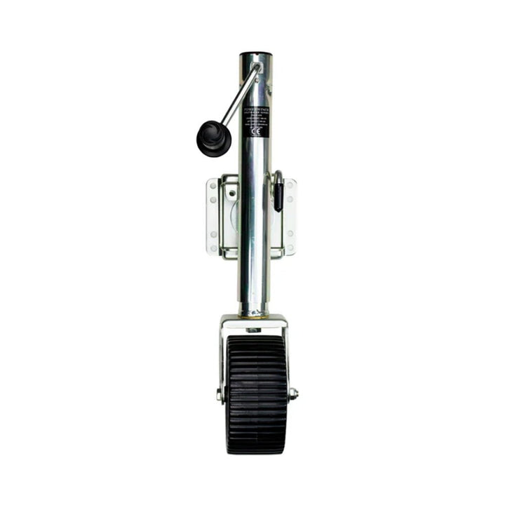Powerwinch Saltwater Series Jack - 1500lb, Bolt - On, Single Wheel Wide, Zinc 500+ HR Salt Spray [21600 - J - 1500 - B1W - Z - R] - Houseboatparts.com