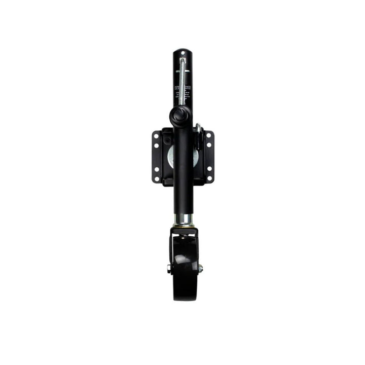Powerwinch Select Series Jack - 1200lb, Weld - On, Single Wheel, Carbon Black [21400 - J - 1200 - W1 - B - R] - Houseboatparts.com
