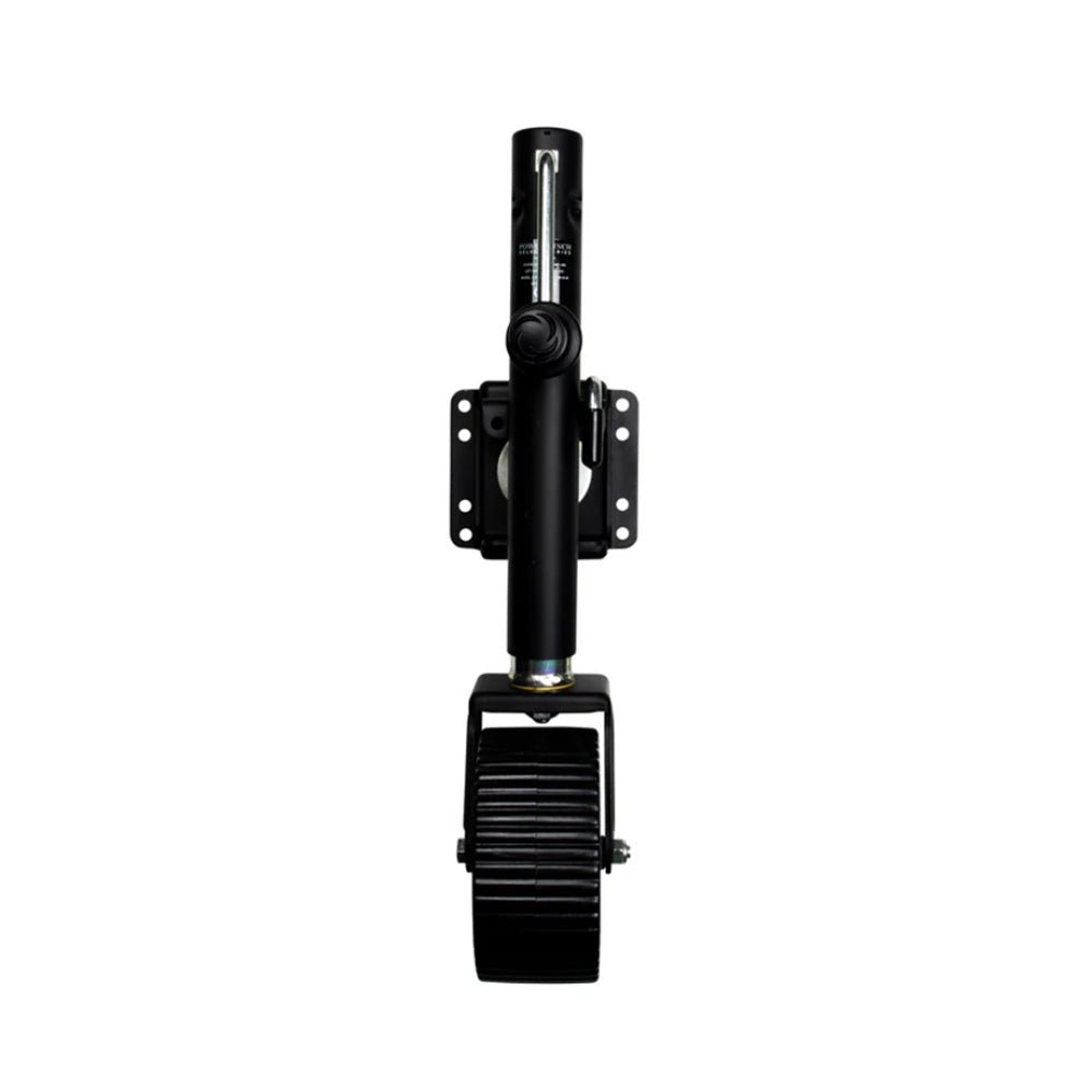 Powerwinch Select Series Jack - 1500lb, Bolt - On, Single Wheel Wide, Carbon Black [21400 - J - 1500 - B1W - B] - Houseboatparts.com