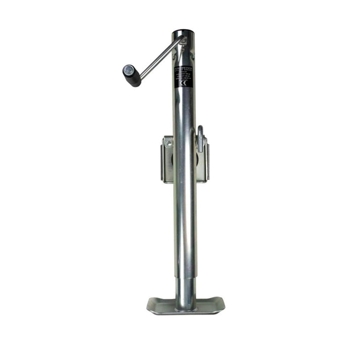 Powerwinch Utility Series Jack - 2500lb, Weld - On, Flat Plate, Zinc [21500 - J - 2500 - WF - Z - R] - Houseboatparts.com