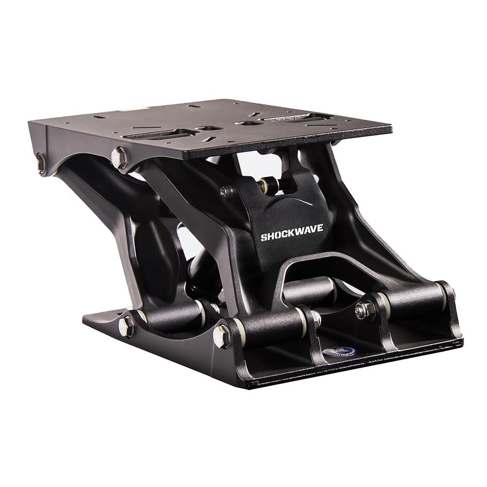 Shockwave S5 - AL Suspension Base - Black [SW - 07823 - B] - Houseboatparts.com