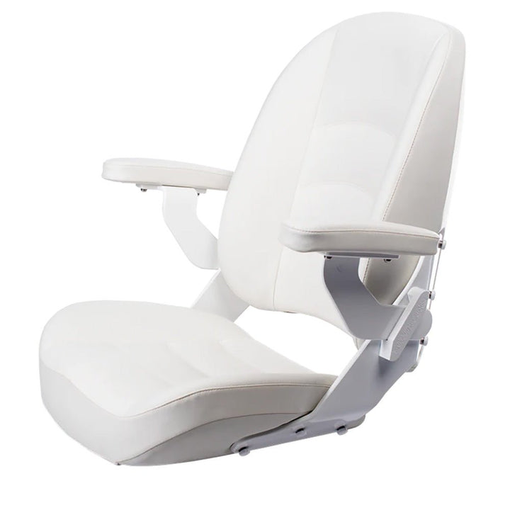Shockwave S5 Corbin Mid - Back Seat - Storm White [SW - 04920 - W] - Houseboatparts.com