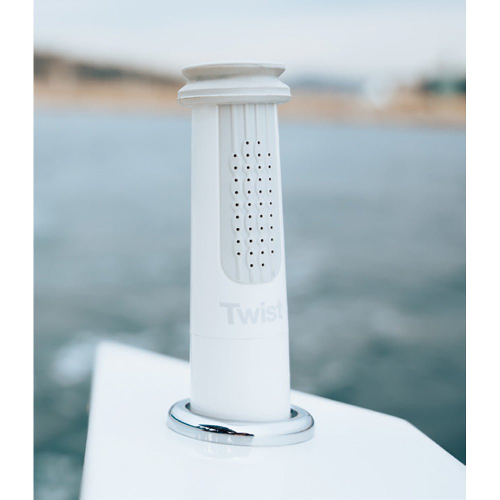 Whale Twist MK2 Shower Mixer - White [DS2122] - Houseboatparts.com