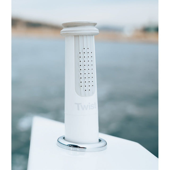 Whale Twist MK2 Shower Mixer - White [DS2122] - Houseboatparts.com