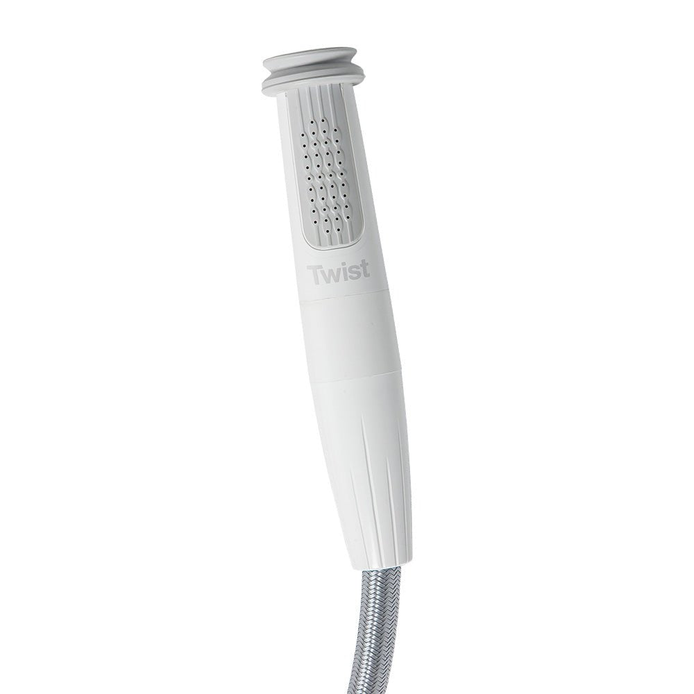 Whale Twist MK2 Shower Mixer - White [DS2122] - Houseboatparts.com