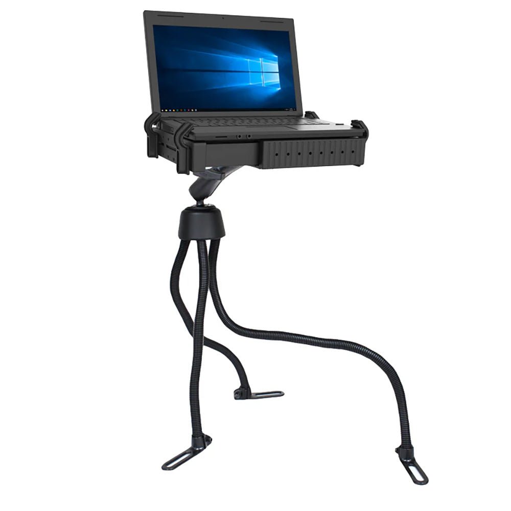 RAM Mount RAM Pod III Double Ball Laptop Mount w/18", 18" 30" Legs [RAM - 316 - 3BA1U - VID1] - Houseboatparts.com