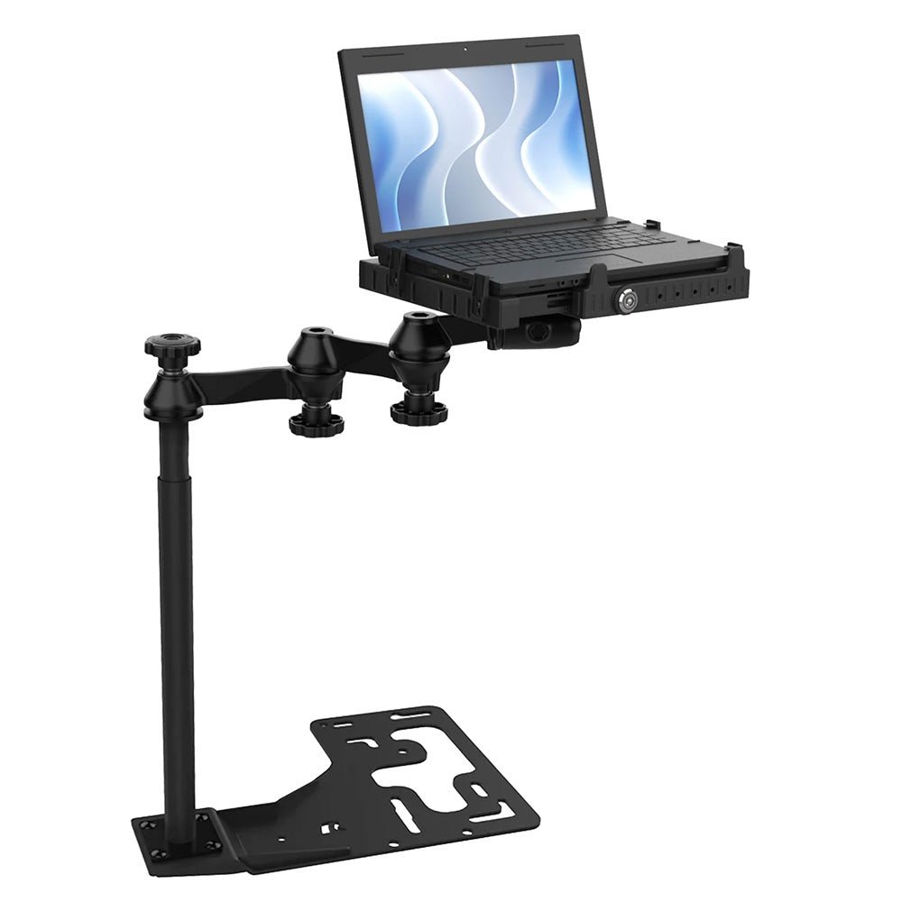 RAM Mount RAM No - Drill Universal Laptop Mount f/Heavy Duty Trucks [RAM - VB - 168 - SW3] - Houseboatparts.com