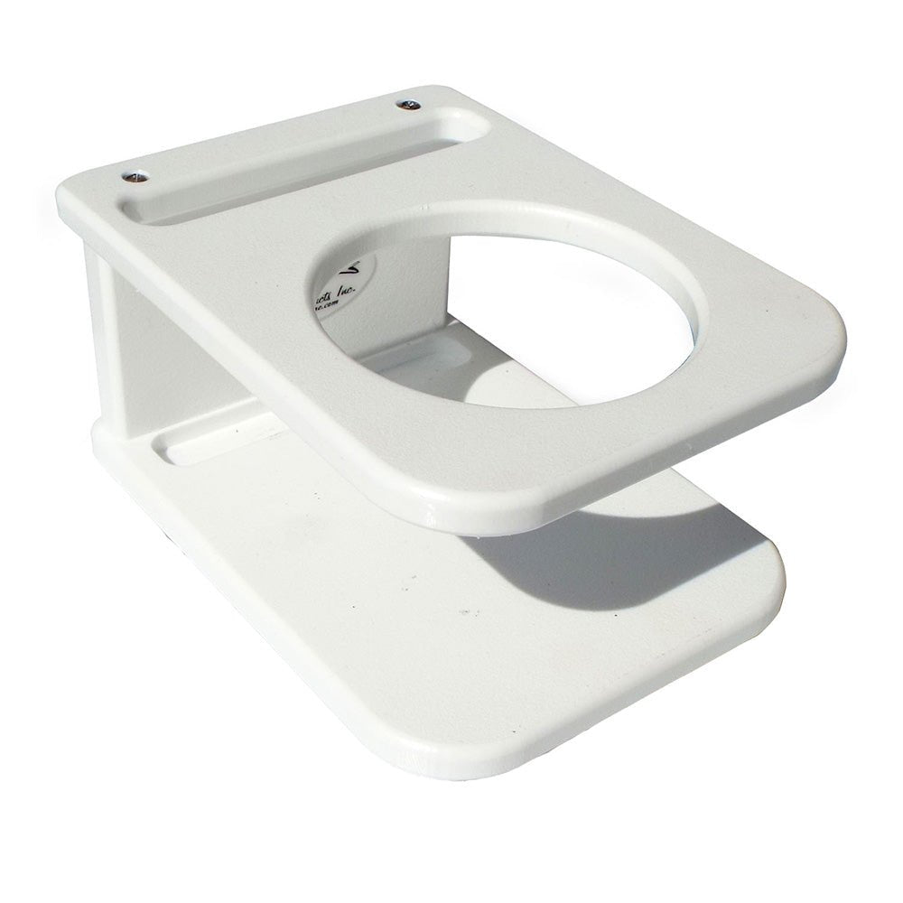 Deep Blue Marine Side Mount Single Drink Holder - Suction Cup Mount - White [SSDH] - Houseboatparts.com