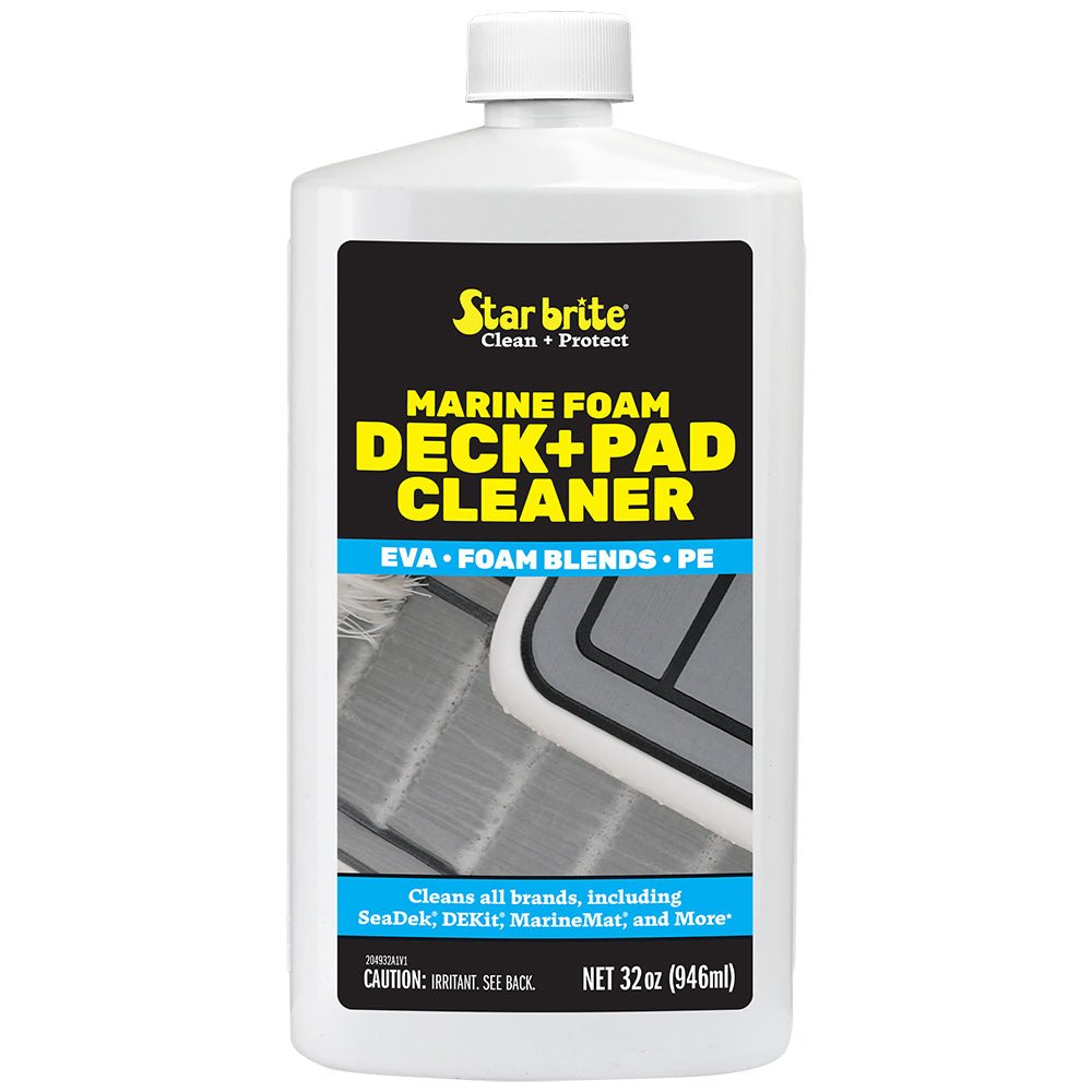 Star brite Marine Foam Deck + Pad Cleaner - 32 oz [204932] - Houseboatparts.com