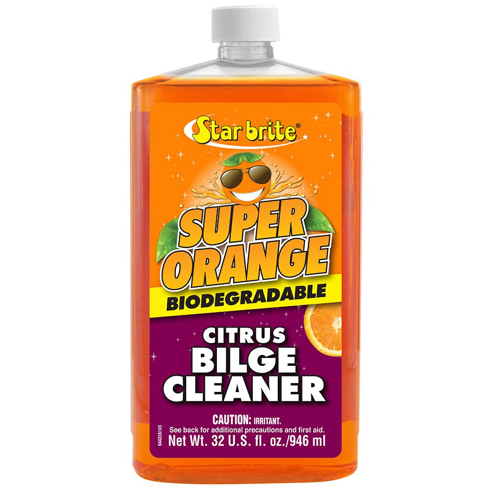 Star brite Super Orange Citrus Bilge Cleaner - Emulsifies Oil, Fuel - 32 oz [94432] - Houseboatparts.com