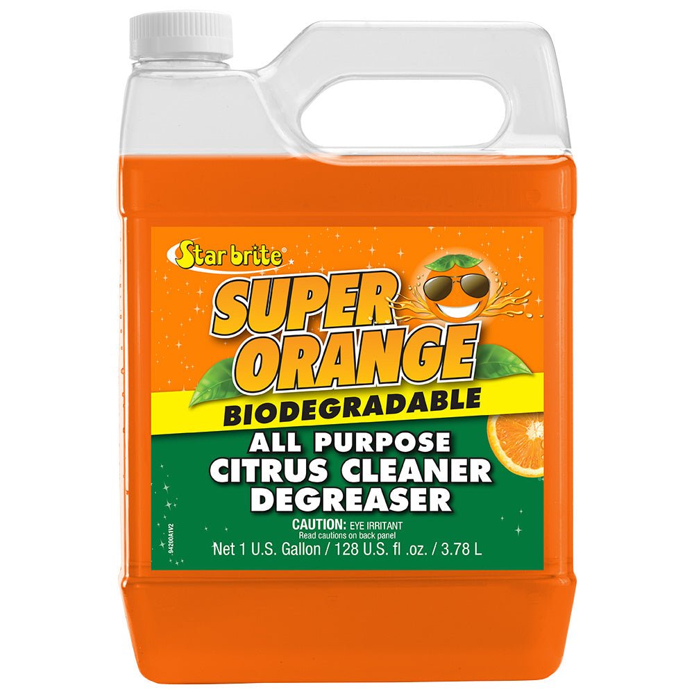 Star brite Super Orange All Purpose Citrus Cleaner Degreaser - 1 Gallon [94200] - Houseboatparts.com