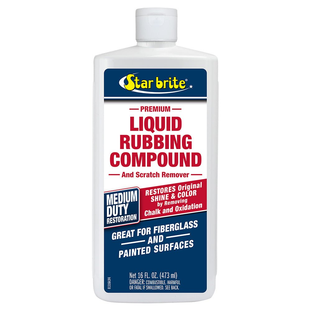 Star brite Liquid Rubbing Compound f/Medium Oxidation - 16 oz [81316] - Houseboatparts.com