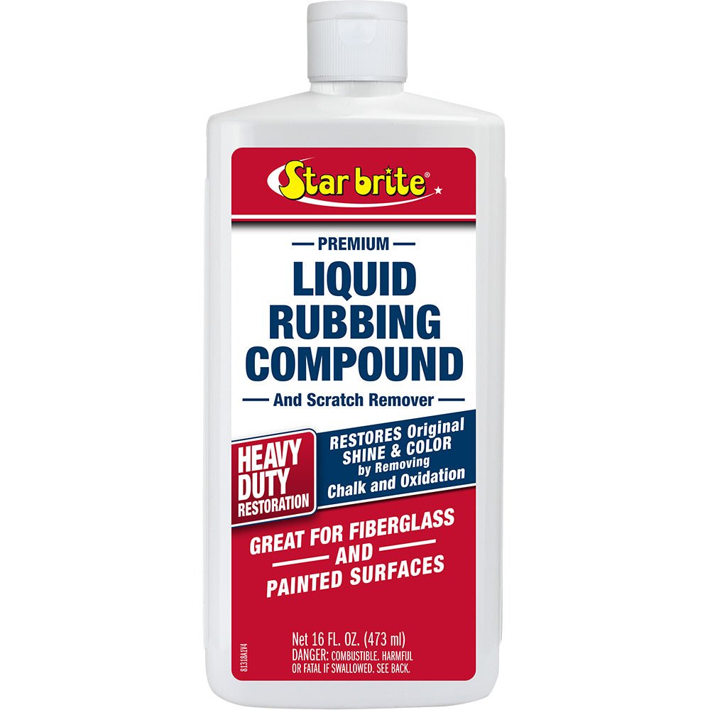 Star brite Liquid Rubbing Compound f/Heavy Duty Oxidation - 16 oz [81318] - Houseboatparts.com