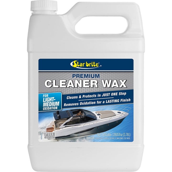 Star brite Premium Cleaner Wax - One - Step - 1 Gallon [89600] - Houseboatparts.com