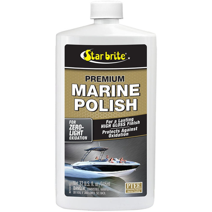 Star brite Premium Marine Polish - UV Protection High Gloss Finish - 32 oz [85732] - Houseboatparts.com