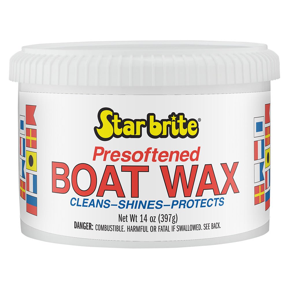 Star brite Presoftened Paste Wax - 14 oz [82314] - Houseboatparts.com