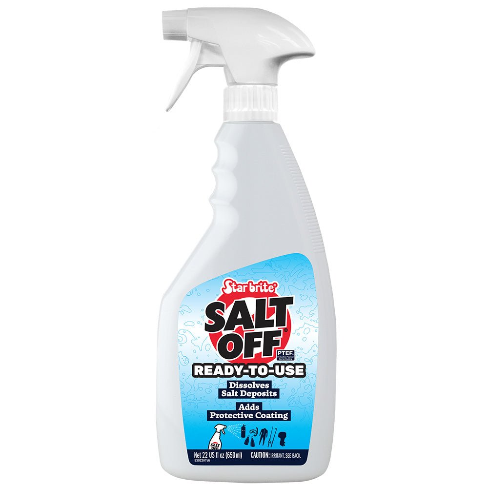 Star brite Salt Off - Ready - To - Use - Salt Remover Wash Engine Flush - 22 oz [93922] - Houseboatparts.com