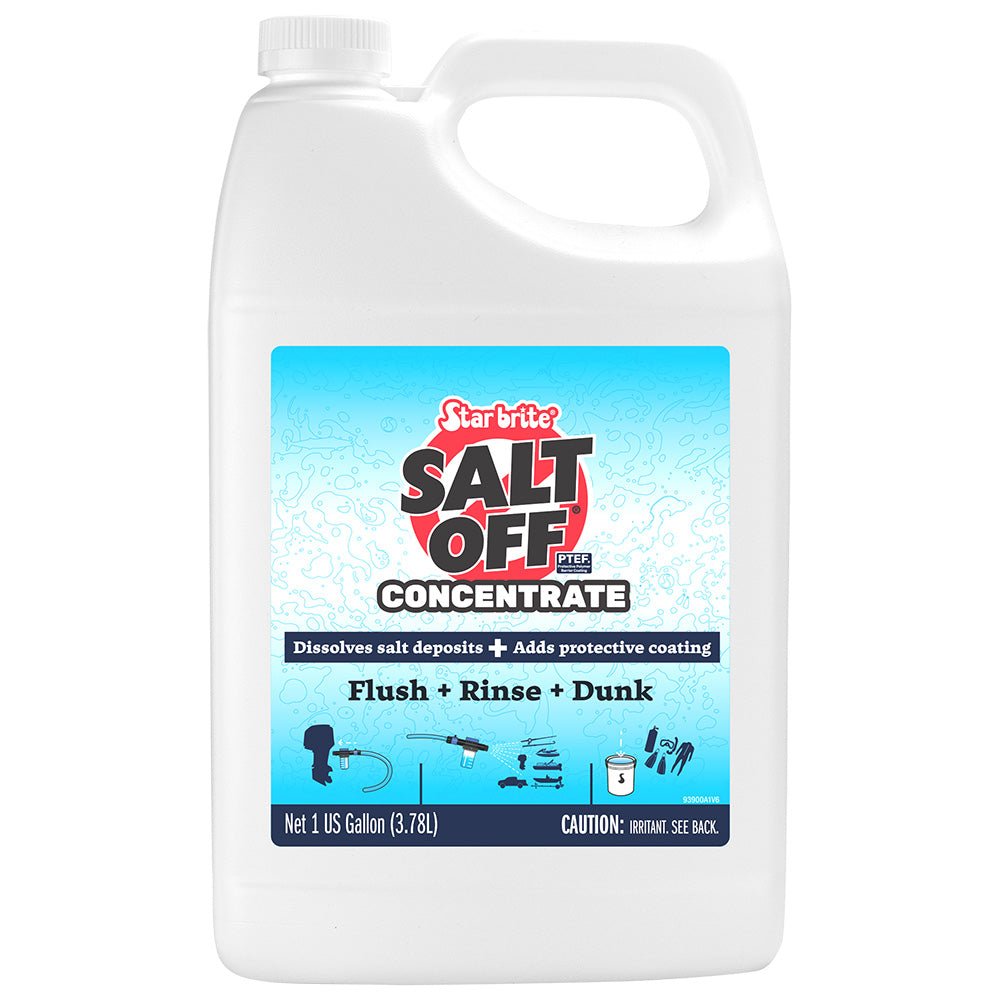 Star brite Salt Off - Concentrate - Salt Remover Wash Engine Flush - 1 Gallon [93900] - Houseboatparts.com
