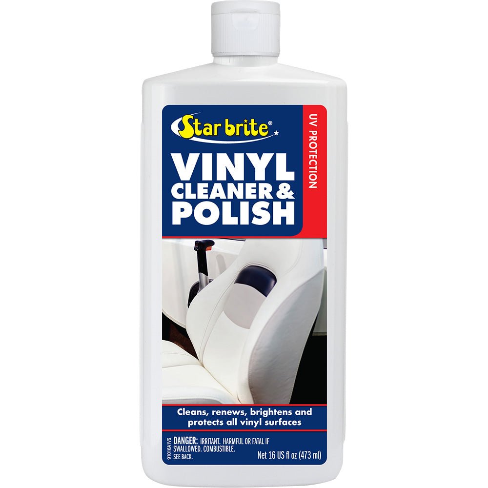 Star brite Vinyl Cleaner Polish - UV Protection - 16 oz [91016] - Houseboatparts.com