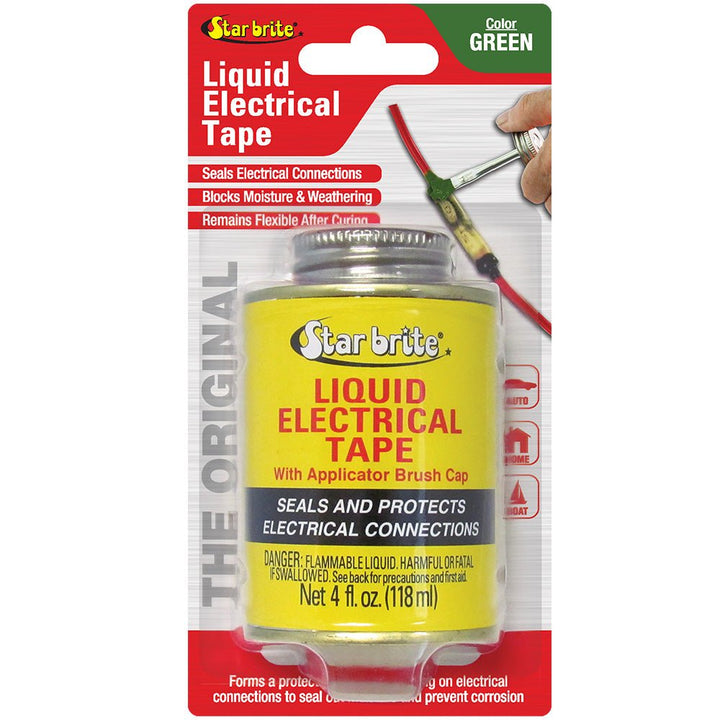 Star brite Liquid Electrical Tape - Green - 4 oz [84106] - Houseboatparts.com