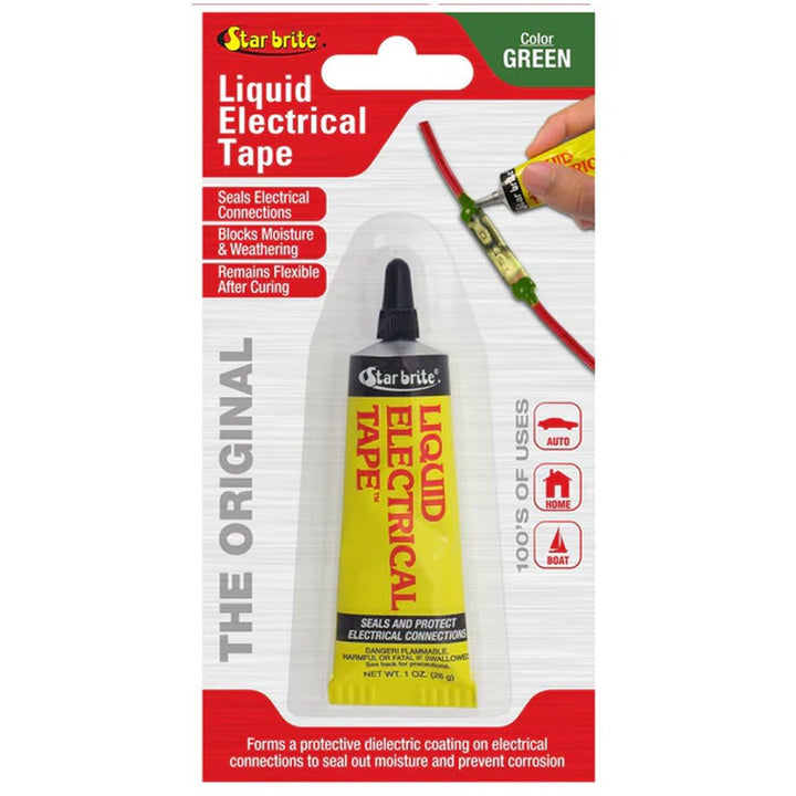 Star brite Liquid Electrical Tape - Green - 1 oz [84156] - Houseboatparts.com