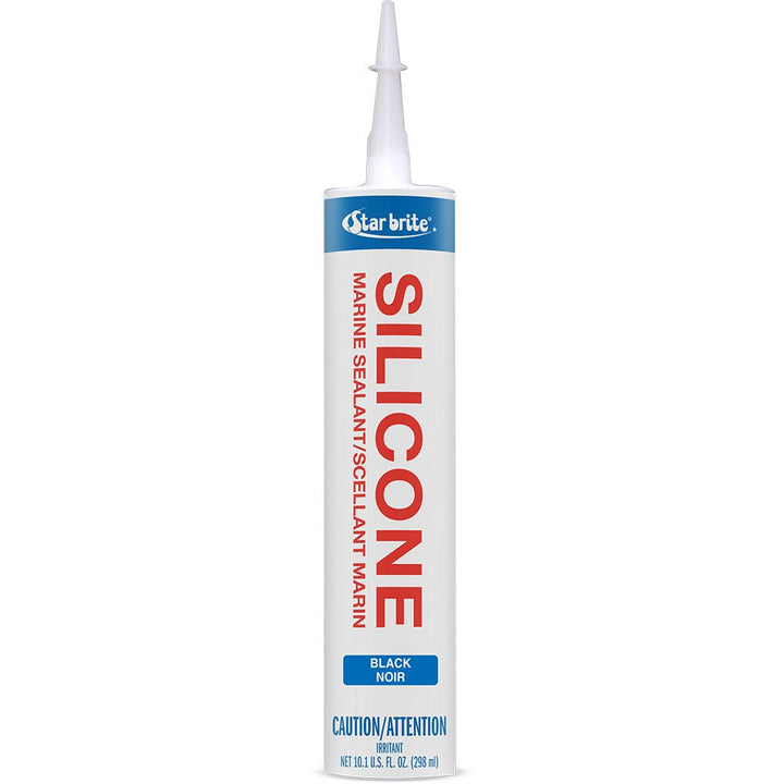 Star brite Marine Silicone Sealant - Black - 10.3 oz [82123] - Houseboatparts.com