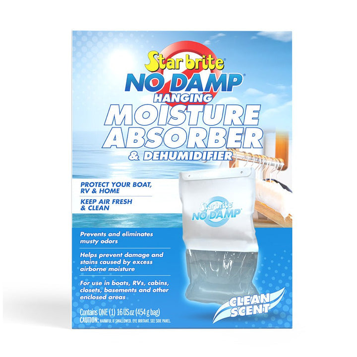 Star brite No Damp Moisture Absorber Dehumidifier Hanging Bag - 16 oz [85470] - Houseboatparts.com