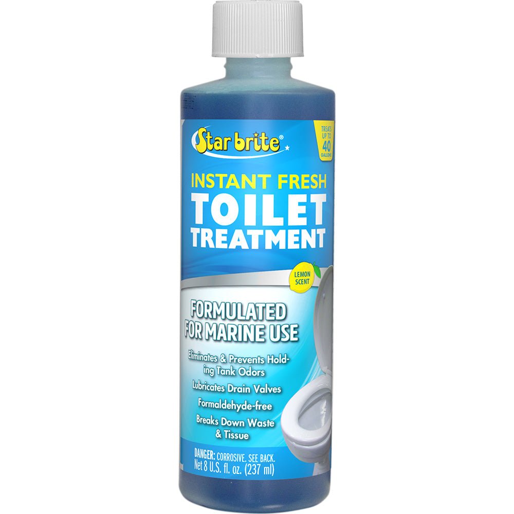 Star brite Instant Fresh Toilet Treatment - Lemon Scent - 8 oz *6 Pack [71761] - Houseboatparts.com