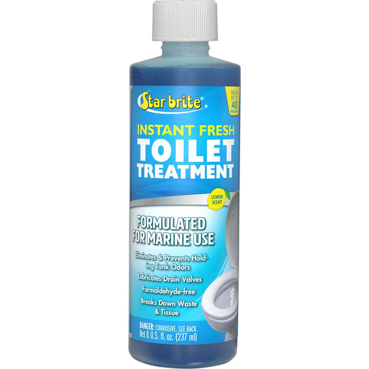 Star brite Instant Fresh Toilet Treatment - Lemon Scent - 8 oz *6 Pack [71761] - Houseboatparts.com