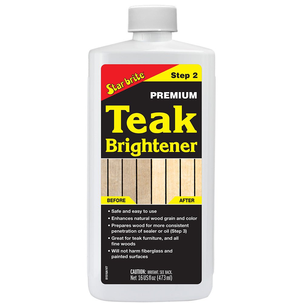 Star brite Premium Teak Brightener - 16 oz [81516] - Houseboatparts.com