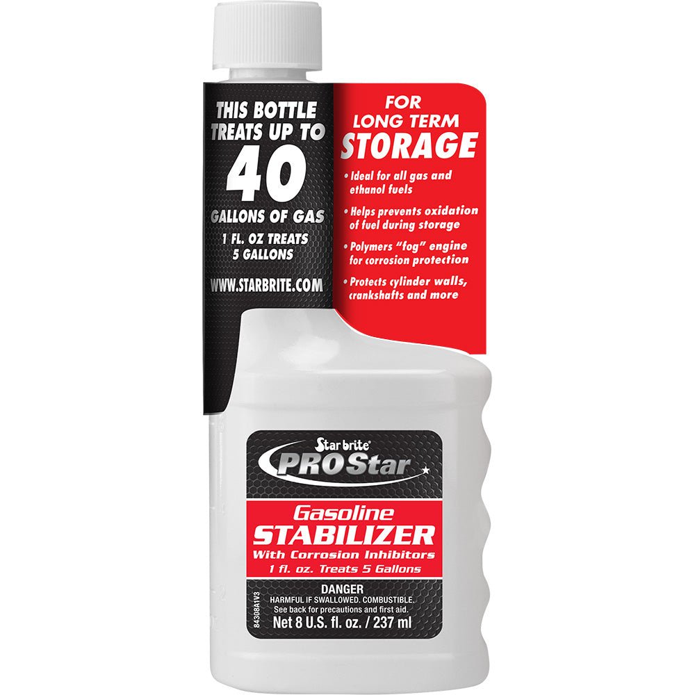 Star brite PRO Star Gas Stabilizer w/Corrosion Inhibitors - 8 oz [84308] - Houseboatparts.com