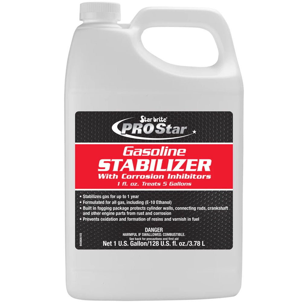 Star brite PRO Star Gas Stabilizer w/Corrosion Inhibitors - 1 Gallon [84300] - Houseboatparts.com