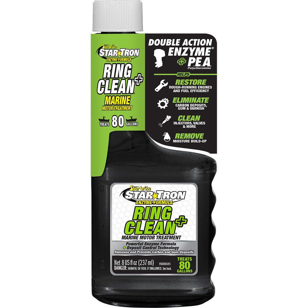 Star brite Star - Tron Ring Clean+ Fuel Injector Cleaner - 8 oz [95608] - Houseboatparts.com
