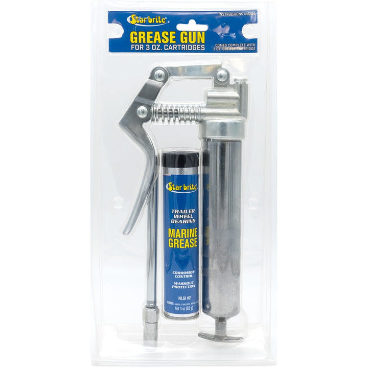 Star brite Pistol Grease Gun w/Marine - Grade Cartridge - 3 oz [28703] - Houseboatparts.com