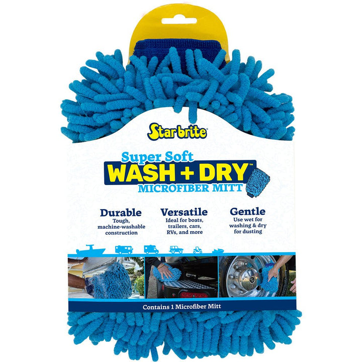 Star brite Machine Washable Microfiber Reggae Mitt [40105] - Houseboatparts.com