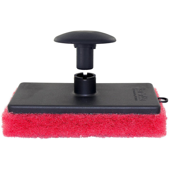 Star brite All - Purpose Medium (Red) Scrubber Pad - Ergonomic Handle [40021] - Houseboatparts.com