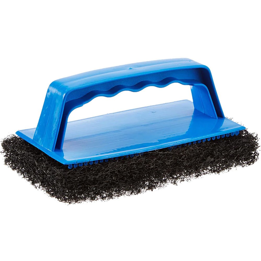 Star brite Coarse Black Scrub Pad w/Interchangeable Handle [40131] - Houseboatparts.com