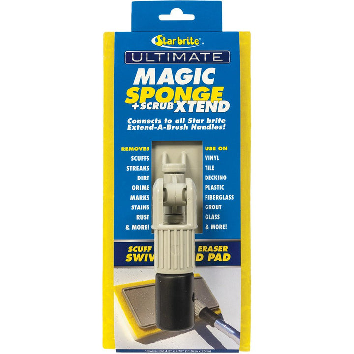Star brite Magic Sponge + Scrub XTEND w/Flex Head f/Pool, RV, Boat [41010] - Houseboatparts.com