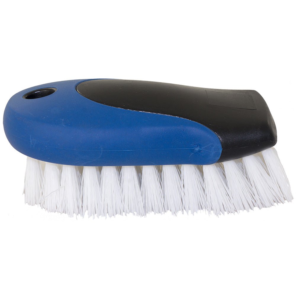 Star brite Dlx Non - Slip 6.5" Hand Scrub Brush f/Dirt Grime Removal [40117] - Houseboatparts.com